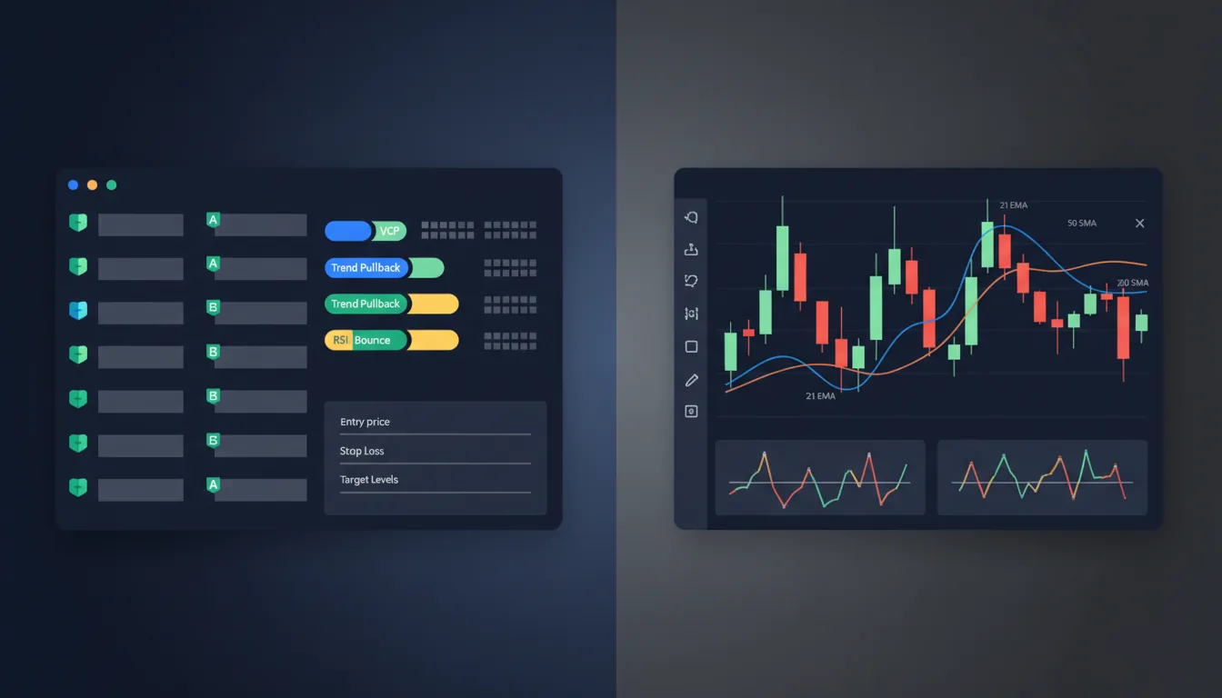 EasySwing vs TradingView Screener: Built for Swing Traders vs Built for Everyone